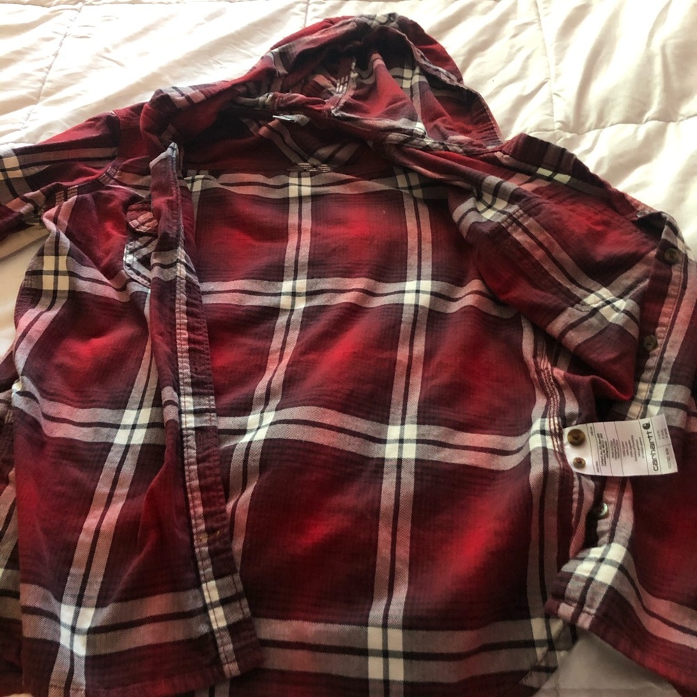 Long sleeve plaid shirt